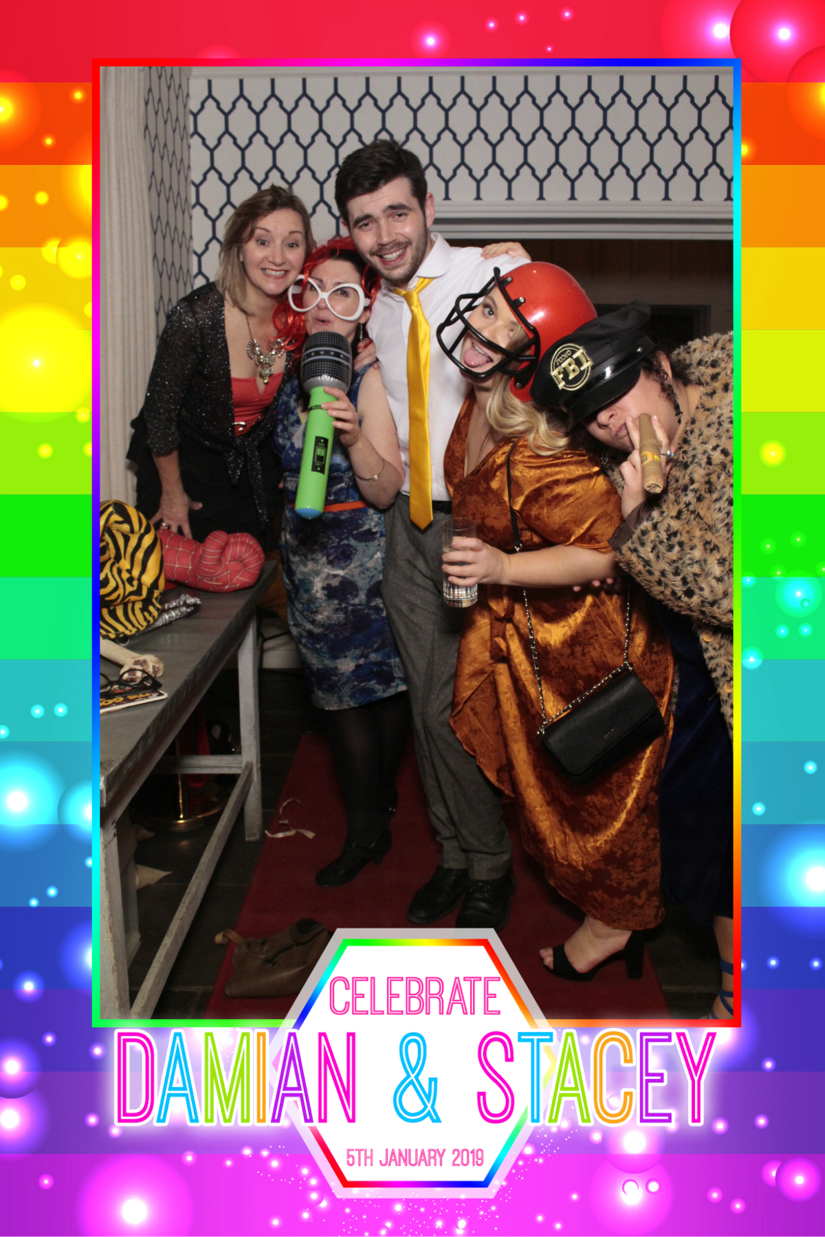 Damian and Stacey's Wedding | View more photos from the event at gallery.myphotoboothexperience.co.uk/u/MyPhotoBoothExperienceLtd/Damian-and-Staceys-Wedding